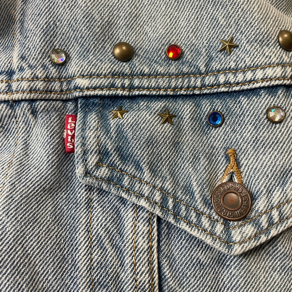 Levi’s Baggy Trucker Jacket Size XL - Picture 13 of 16